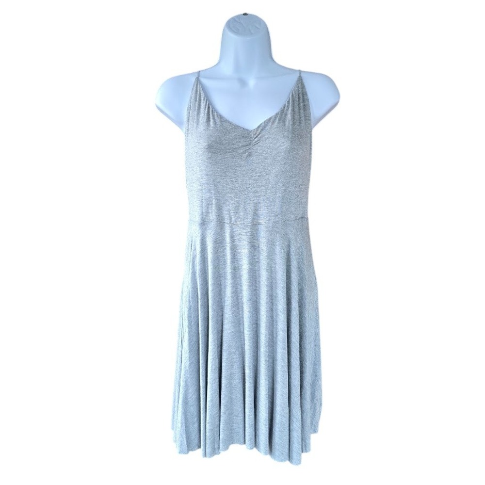 Kimchi Blue Urban Outfitters Cami SunDress Women‎ L Gray Minimalist Balletcore